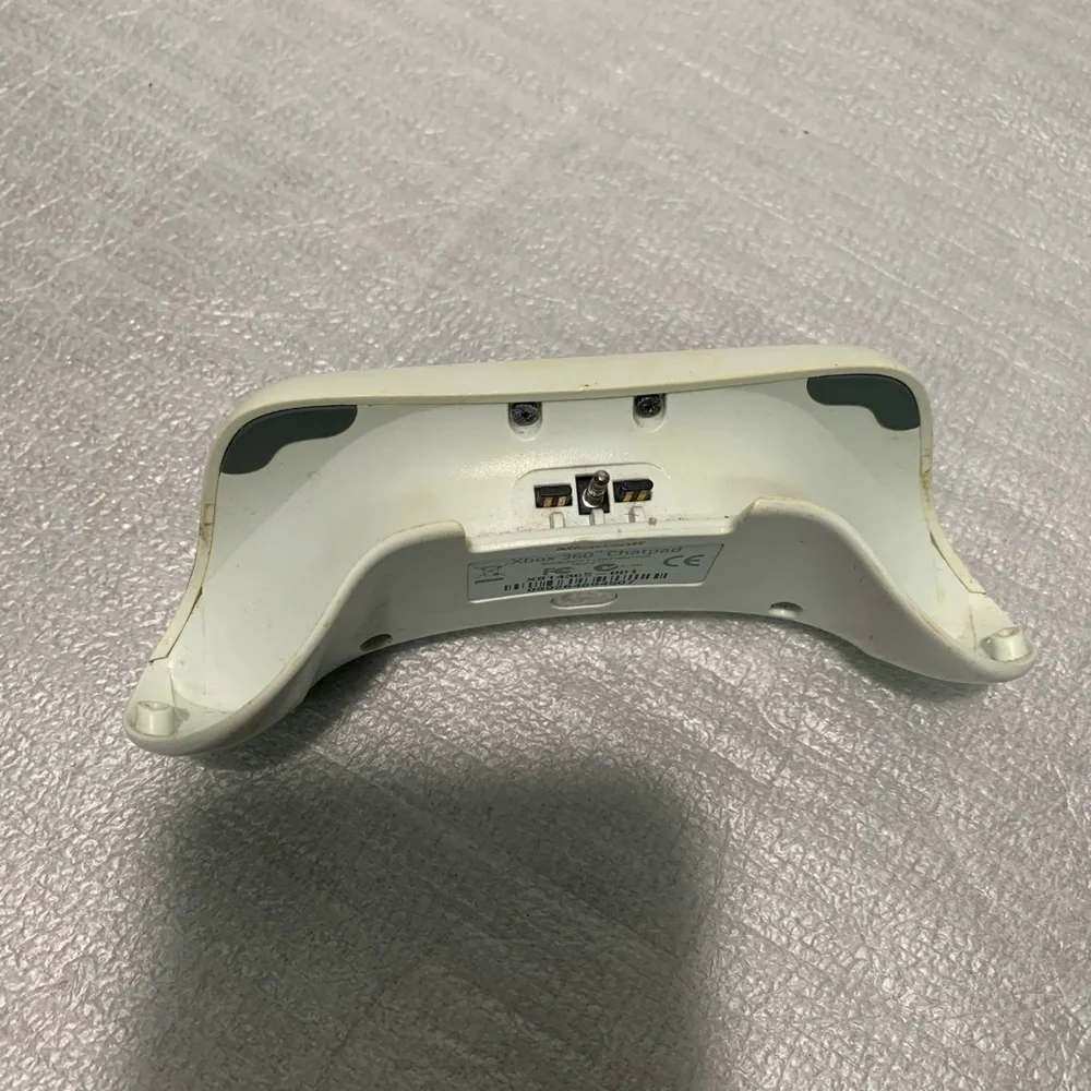 Microsoft XBOX 360 Chatpad Keyboard X814365-001 White OEM Genuine (FVS010062)